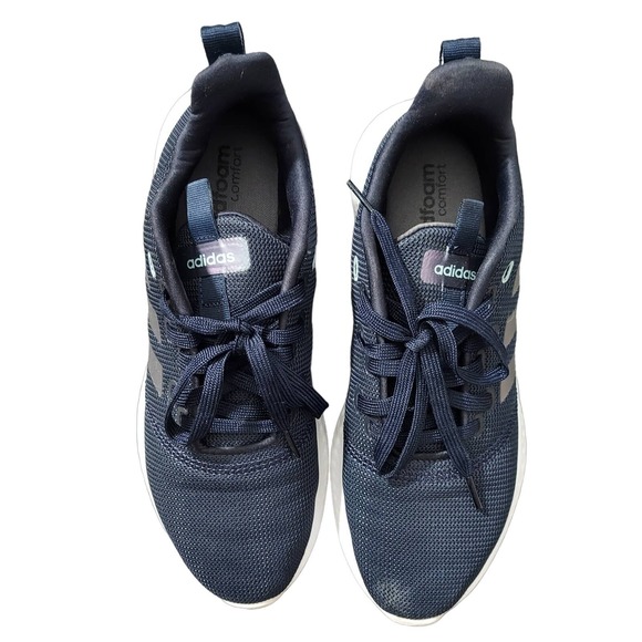 Adidas Womens Sz 8.5 Puremotion GW5035 Blue Running Shoes Sneakers - Picture 5 of 8